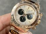Rolex Cosmograph Daytona 126505 0003 Oyster Bracelet Rose Champagne Dial 40mm Mens Replica Watch - Image 5