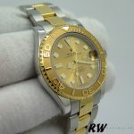Rolex Yacht-Master 168623 Steel Yellow Gold Champagne Dial 35MM Unisex Replica Watch - Image 2