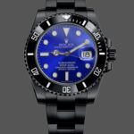 Rolex Submariner Date 116610LN Blue Dial Black PVD/DLC Stainless Steel 40MM Mens Replica Watch