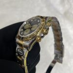 Rolex Two Tone Daytona 126503 0002 Black Diamond Replica Watch - Image 9