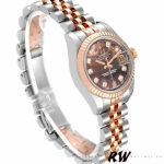 Rolex Datejust 179171 Black Mother of Pearl Diamond Dial 26MM Lady Replica Watch - Image 2