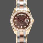 Rolex Day-Date 18948 Dark MOP Diamond Jubilee Dial Special Edition 39MM Mens Replica Watch