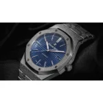 Audemars Piguet Royal Oak 67653BC.GG.1263BC.02 "Frosted" Blue Dial Collector’s Clone 1:1 - Image 4