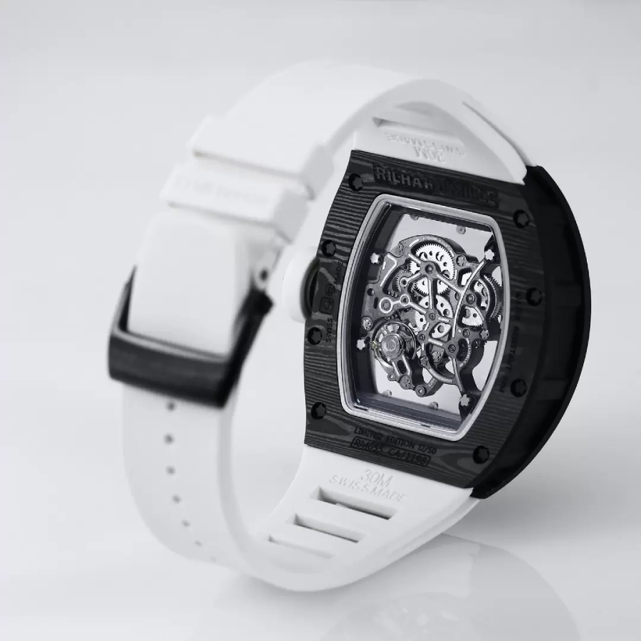 Richard-Mille-Titanium-Black_White-Replica1 Richard Mille RM 035-02 “Titanium Skeleton” Premium Super Clone - Image 1