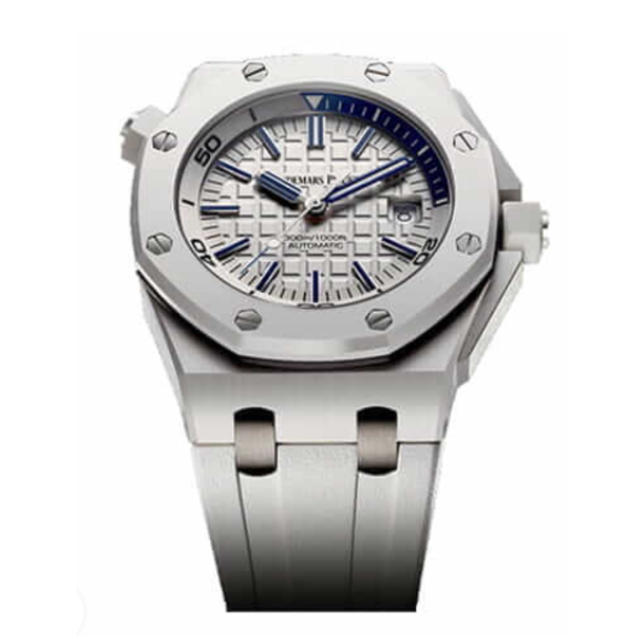 White-AP-Replica-1 Audemars Piguet Royal Oak Offshore 26170ST.OO.D101CR.01 “White Dial” Superior Replica - Image 1
