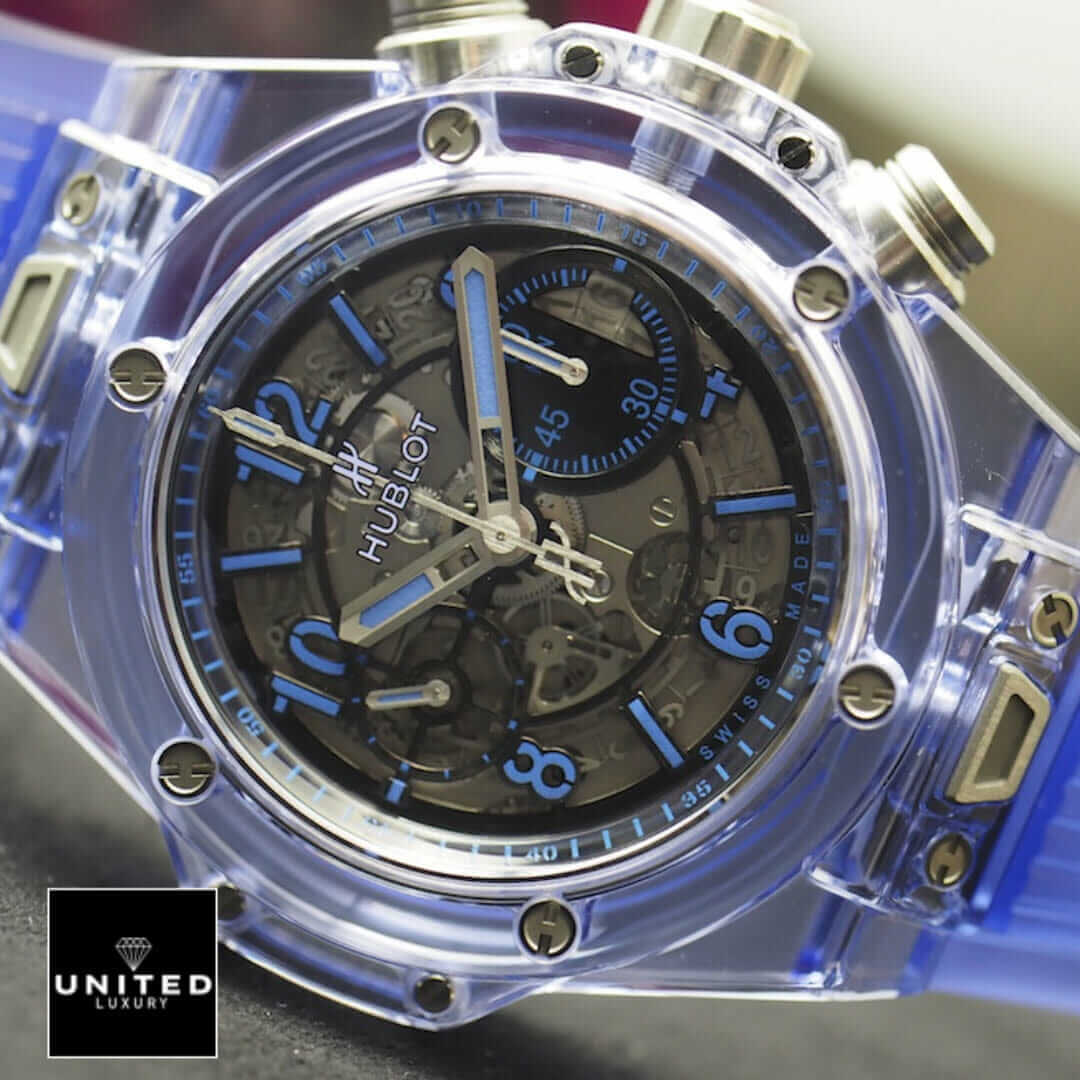 Hublot Big Bang Unico Sapphire 411.JX.4802.RT "Transparent Case" Collector’s Replica Yeni Proje 2 4 Hublot Big Bang Unico Sapphire 411.JX.4802.RT "Transparent Case" Collector’s Replica Yeni Proje 2 4
