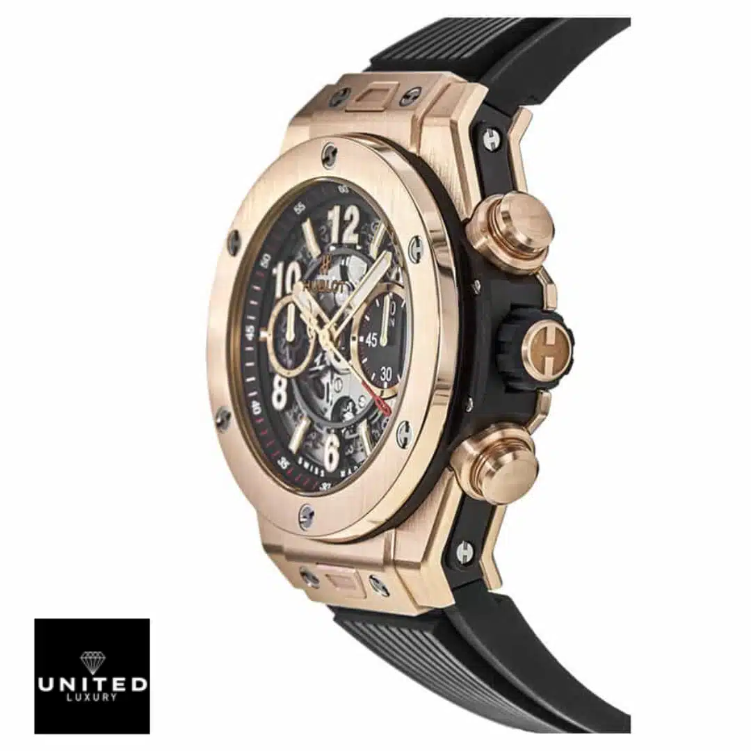 Hublot Big Bang Unico 441.OX.1180.RX "King Gold" Master Clone Quality Yeni Proje 39 Hublot Big Bang King Gold 441.OX.1180.RX Gold Bezel Replica
