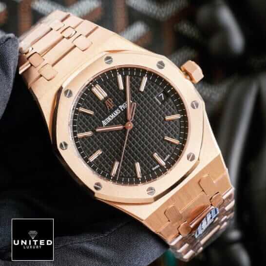 Audemars Piguet Royal Oak 15500OR.OO.1220OR.01 "Rose Gold" Exclusive Clone Edition ap 15500 rose gold left ap-15500-rose-gold-left