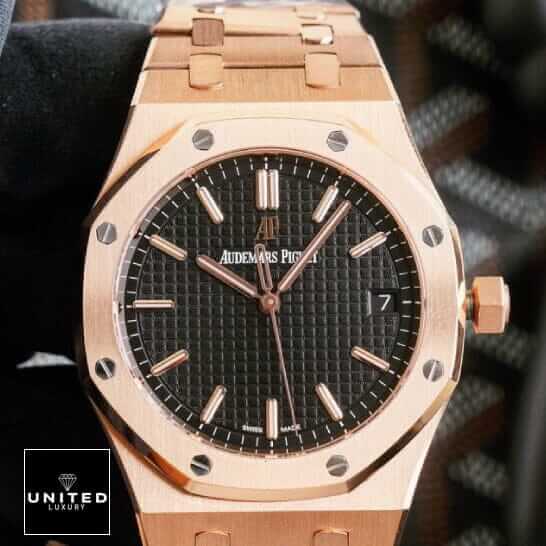 Audemars Piguet Royal Oak 15500OR.OO.1220OR.01 "Rose Gold" Exclusive Clone Edition ap 15500 rose gold ap-15500-rose-gold-unitedluxury