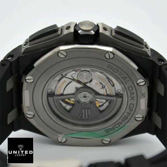 Audemars Piguet Royal Oak Offshore 26400AU.OO.A002CA.01 Premium Clone Edition ap royal oak carbon replica 3 AP Royal Oak Offshore Carbon Case Stainless Steel Replica white background