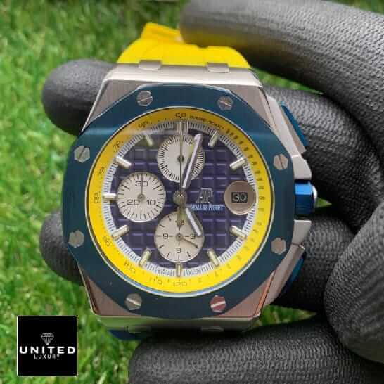 Audemars Piguet Royal Oak Offshore Chronograph 26282CB.OO.A011LB.01 "Ryder Cup Edition" Top Grade Clone 1:1 ap ryder cup europe replica main Audemars Piguet Royal Oak Offshore Chronograph 26282CB.OO.A011LB.01 "Ryder Cup Edition" Top Grade Clone 1:1 ap ryder cup europe replica main