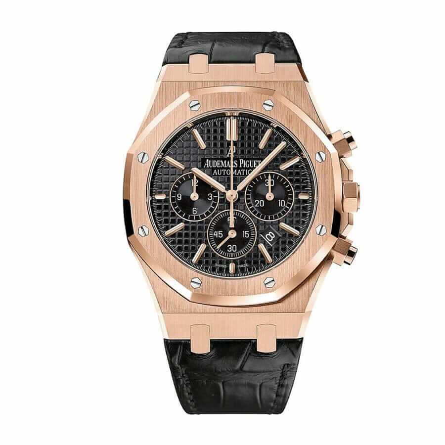 audemars-piguet-royal-oak-chronograph-26320or-oo-d002cr-01-replica Audemars Piguet Royal Oak Chronograph 26320OR “Rose Gold” Exceptional Replica 1:1 - Image 1