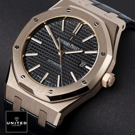 Audemars Piguet Royal Oak 15400OR.OO.D002CR.01 Clone Premium Clone Replica audemars piguet royal oak offshore 15400OR.OO .D002 CR.01 black dia manl