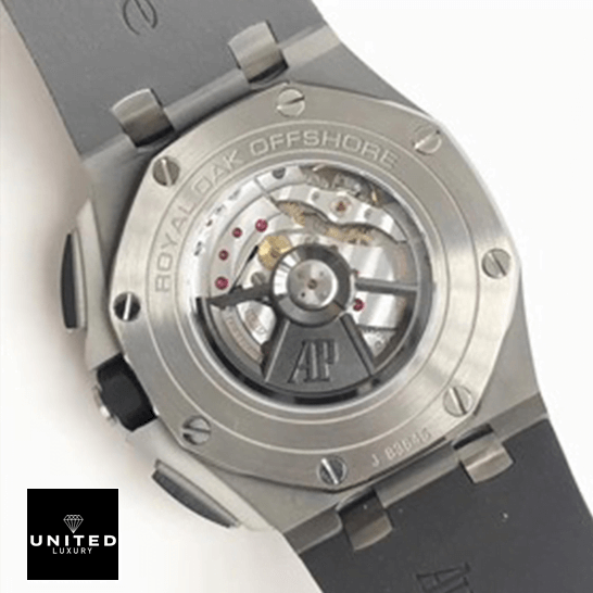 Audemars Piguet Royal Oak Offshore Chronograph 26401RO.OO.A002CA.01 Elite Clone Edition audemars piguet royal oak offshore novelty chronograph 26400IO.OO .A004CA back Audemars Piguet Royak Oak Offshore Stainless Steel Case Replica white background