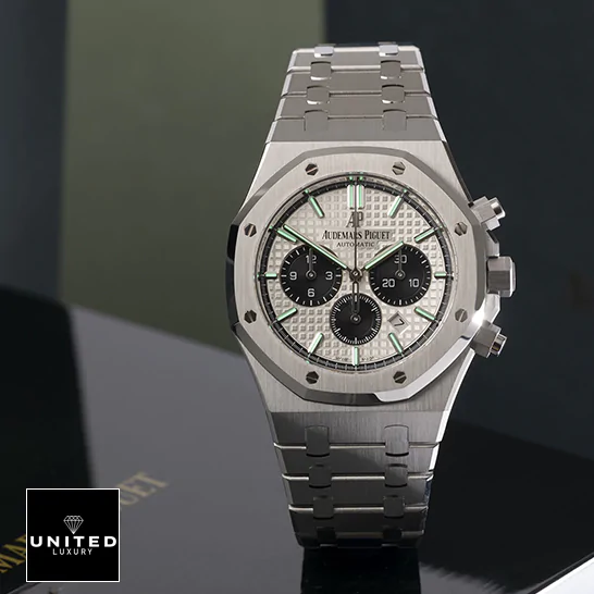 AP Royal Oak Chronograph 26331ST "Panda" Ultra Clone 1:1 audemars piguet royal oak white dial 26331ST.OO .1220ST.03 man audemars_piguet_royal_oak_white_dial_26331ST.OO_.1220ST.03_man