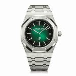 Audemars Piguet Royal Oak “Jumbo” Extra-Thin 16202ST “Green Dial” First-Class Clone