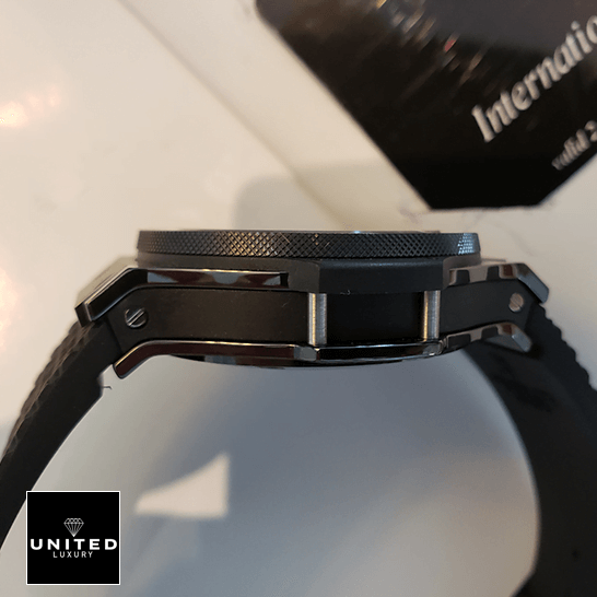 Hublot Big Bang 301.CX.130.RX "Black Magic" Top Tier Replica Edition hublot big bang 301.cx .130.rx replica leftside 1 Hublot Big Bang Black Steel 301.cx_.130.rx Replica side view