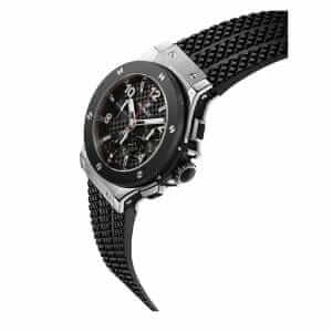 hublot-big-bang-evolution-black-dial-steel-replica-watch
