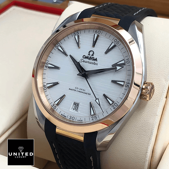 Omega Seamaster Aqua Terra 220.22.41.21.02.001 Supreme Replica Edition omega seamaster 220.22.41.21.02.001 replica silver Omega Seamaster White Dial 220.22.41.21.02.001 Replica in the box