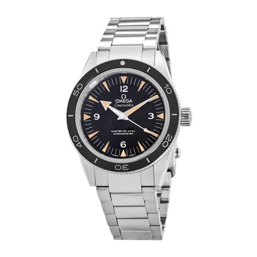 omega-seamaster-300-m-omega-co-axial-233-30-41-21-01-001-black-dial Omega Seamaster “Spectre” 233.32.41.21.01.001 “NATO Strap” Super Accurate Clone - Image 1