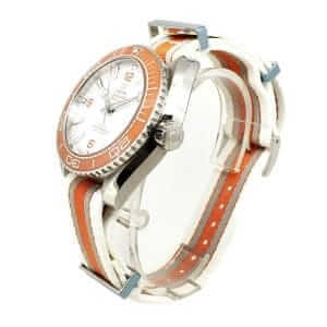 Omega Seamaster Planet Ocean 215.32.44.21.04.001 "Orange" Mirror Replica 1:1 - Image 2