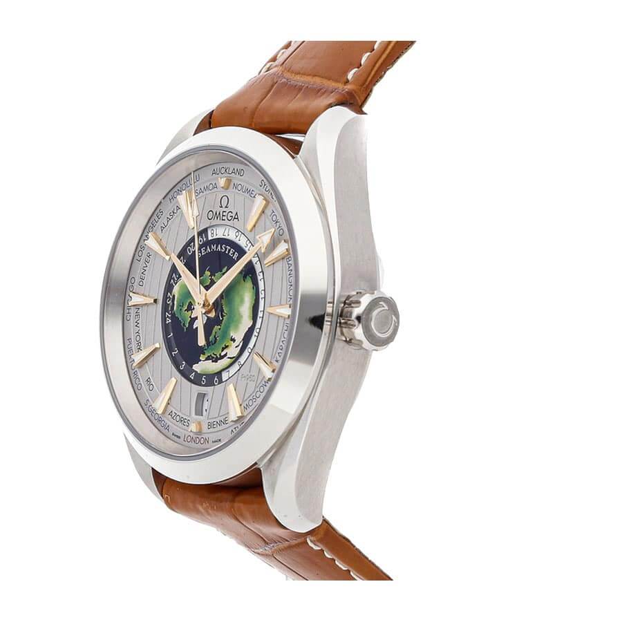 omega-world-timer-1 Omega Seamaster Aqua Terra Worldtimer Co-Axial Master Chronometer 220.93.43.22.99.001 Premium Copy 1:1 - Image 1