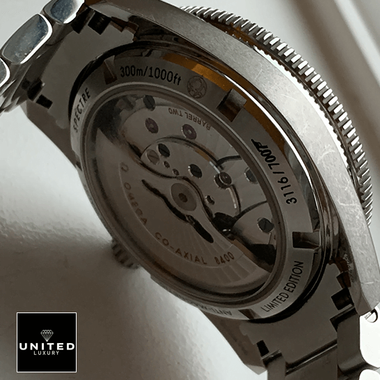 Omega Seamaster 233.32.41.21.01.001 "Spectre" Limited Edition Near Original Replica omega seamaster 30 spectre stainless steel 233.32.41.21 man bezel Omega Seamaster Spectre Stainless Steel 233.32.41.21 Replica white background