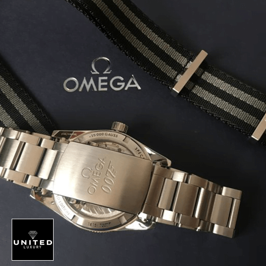 Omega Seamaster 233.32.41.21.01.001 "Spectre" Limited Edition Near Original Replica omega seamaster 30 spectre stainless steel 233.32.41.21 man bezel man Omega Seamaster 30 Spectre Stainless Steel 233.32.41.21 Replica blue background