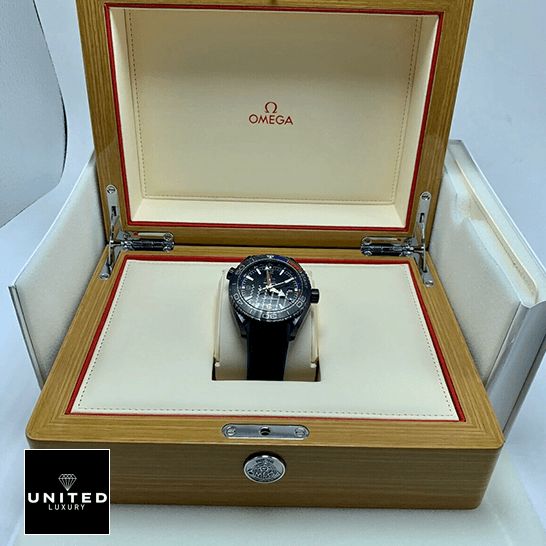 Omega Seamaster Planet Ocean 600m Black Dial Replica in the box