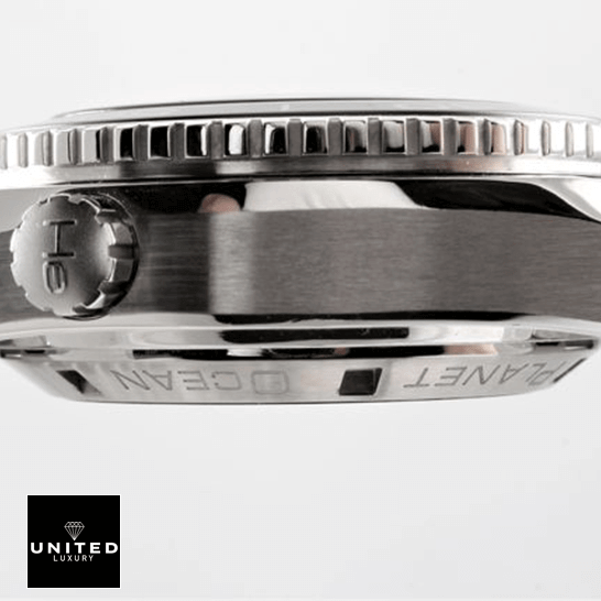 Omega Seamaster Ploprof Titanium 227.90.55.21.99.001 "Ploprof" Luxury Clone Quality omega seamaster planet ocean steel 232.30.46.51.01 man Kopya Omega Seamaster Stainless Steel Case Replica crown white background