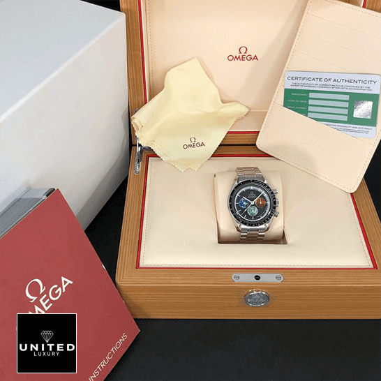 Omega Speedmaster Professional 3577.50.00 "From the Moon to Mars" Master Clone Quality Omega Speedmaster From The Moon Mars Dial Replica in the box