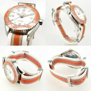 Omega Seamaster Planet Ocean 215.32.44.21.04.001 "Orange" Mirror Replica 1:1 - Image 5