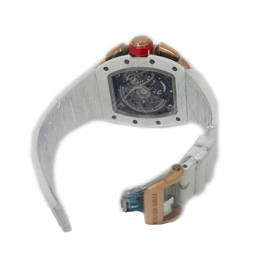 richard-mille-rm-011-fm-flyback-chronograph-white-demon-limited Richard Mille RM 011 White Demon Chronograph Ultimate Clone Quality - Image 1