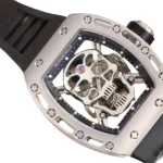 Richard Mille RM 52-01 Tourbillon “Skull” Grey Exclusive Clone Edition - Image 8
