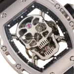 Richard Mille RM 52-01 Tourbillon “Skull” Grey Exclusive Clone Edition - Image 7
