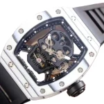 Richard Mille RM 52-01 Tourbillon “Skull” White True Replica 1:1 - Image 4
