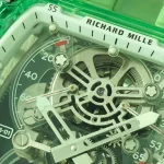 Richard Mille RM 56-01 Tourbillon Green Transparent Superior Replica - Image 8